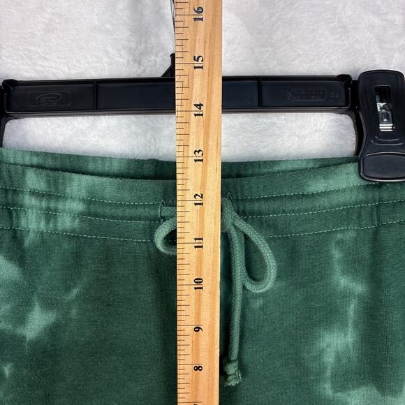 Keith Haring Sweatpants Men L Green Tie Dye Pant Workout Gym NYC Street Pop Art - Picture 7 of 8